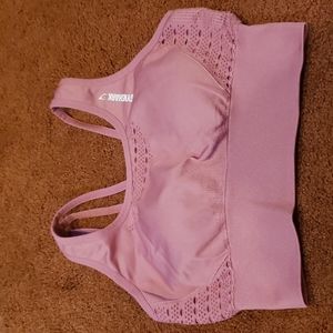 Gymshark Dusky Pink Sports Bra Small